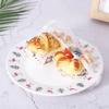 50/100Pcs 40/42cm Disposable Children Shower Cap for Hair Elastic Mesh Shape Plate Plastic Wrap Cover Food Grade Food Cover