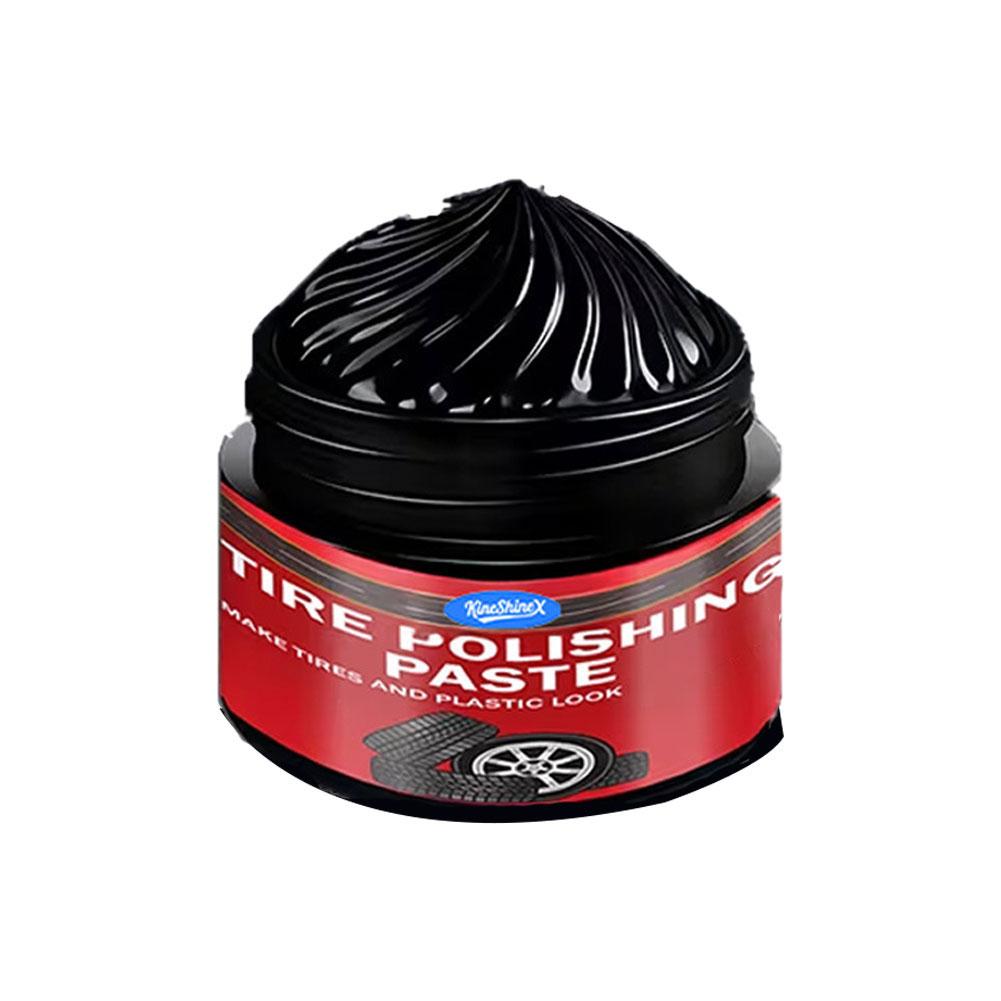 Premium Tire Wax Gloss Enhancer Anti-Aging Long-Lasting Shine Crack Resistant Hydrophobic Car Tyre Polishing Coating 30G