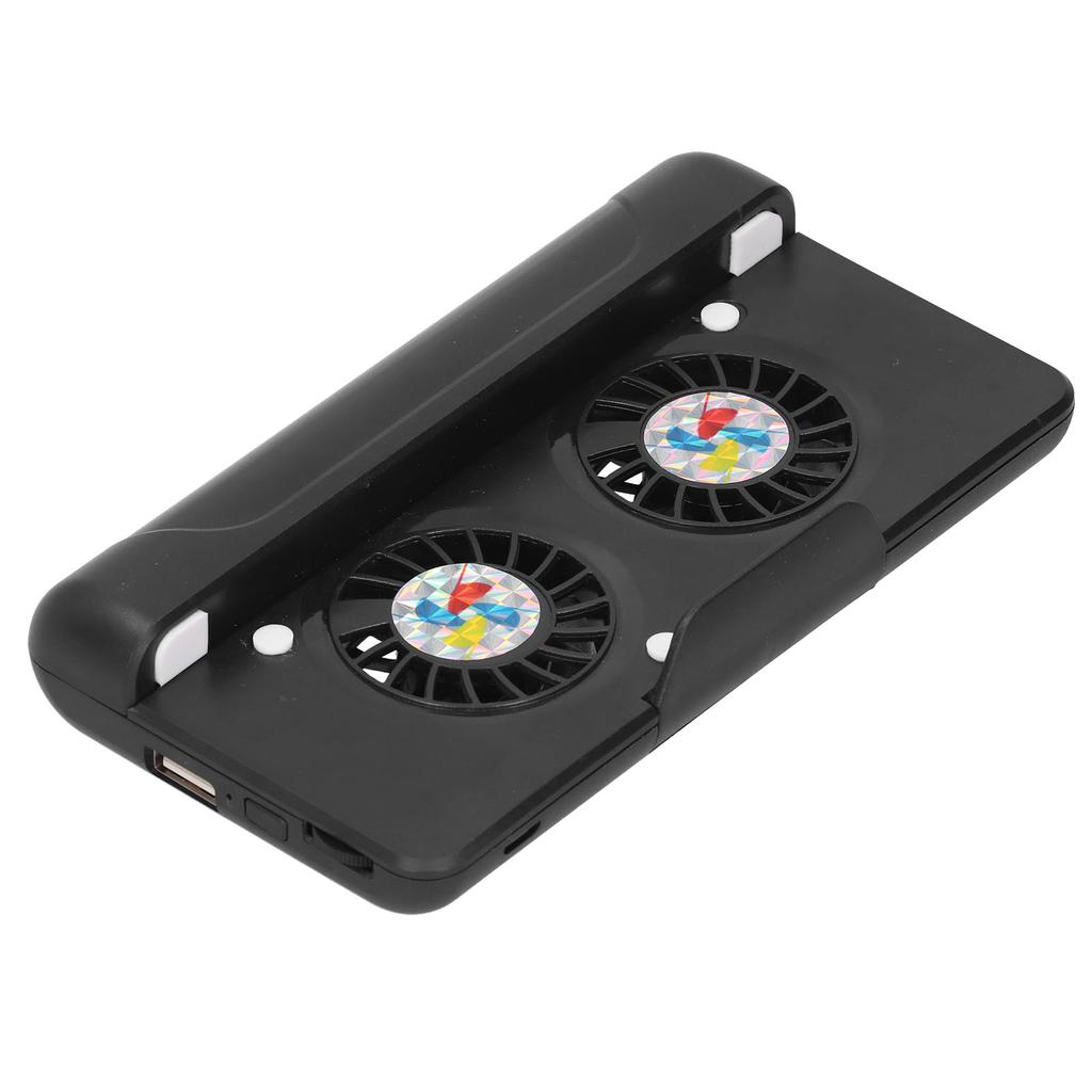 Multi Functional Non Slip Double Fan Radiator Heat Dissipation Backclip Mobile Phone Accessory
