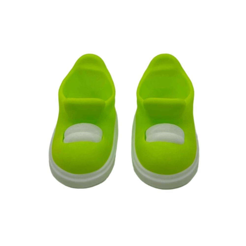 Shoe-shaped Game Controller Bracket Stable Durable Game Controller Base  Console Handle зелёный