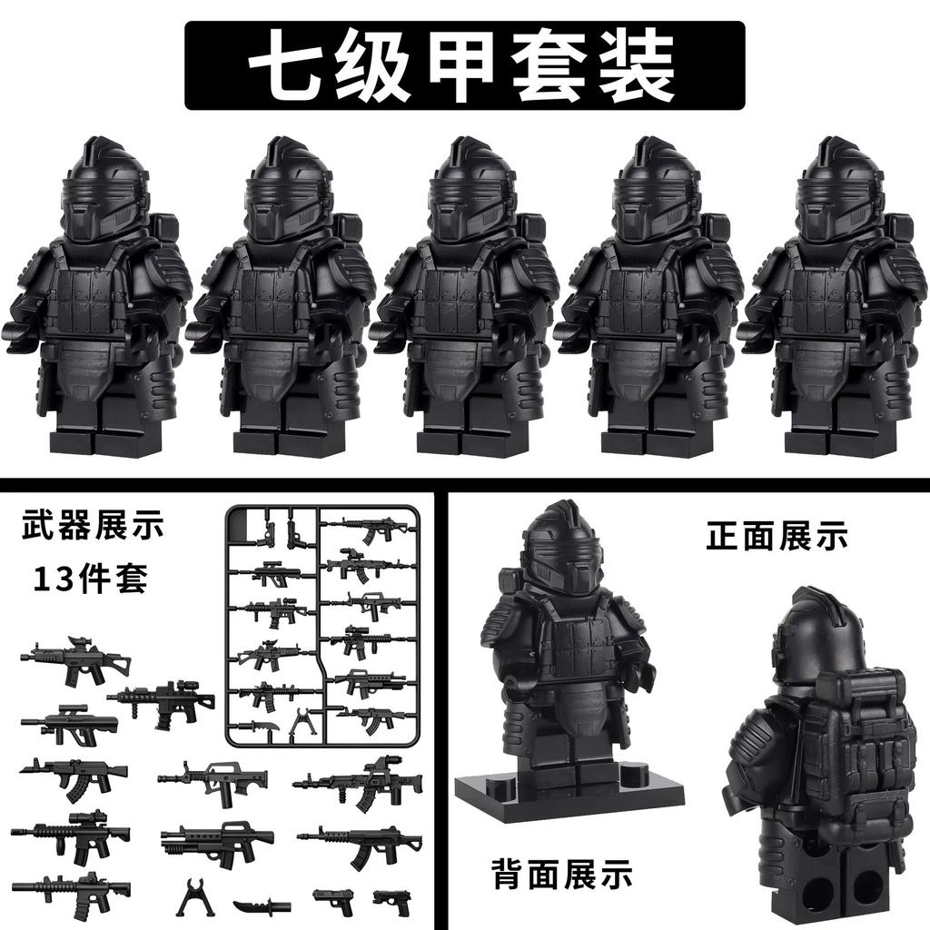 Peace Metro Elite Escape Level 7 Building Block Level 7 A Minifigure Assembled Toy Model Compatible With Lego