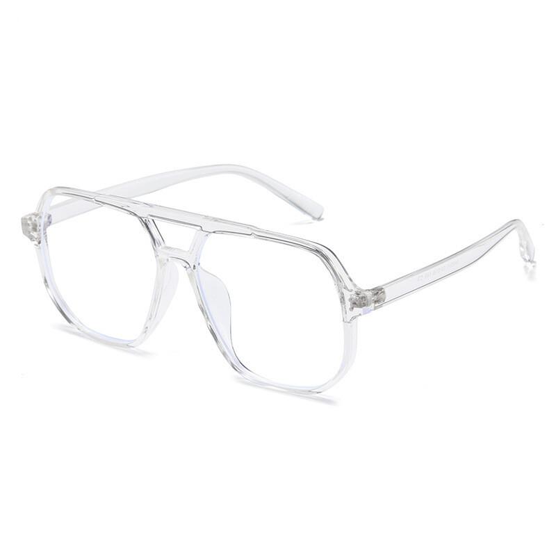 Reading Eyewear Female Male Blue Presbyopic Thick Square Ladies For Matte Gents Blocking Retro Rectangular Tea Classic Light Prescription