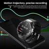 2025 Nouvelle Montre Connectée Homme Tracker GPS Écran AMOLED HD Fréquence Cardiaque Appel Bluetooth NFC Étanche Sports Extérieur Fitness Montre Connectée