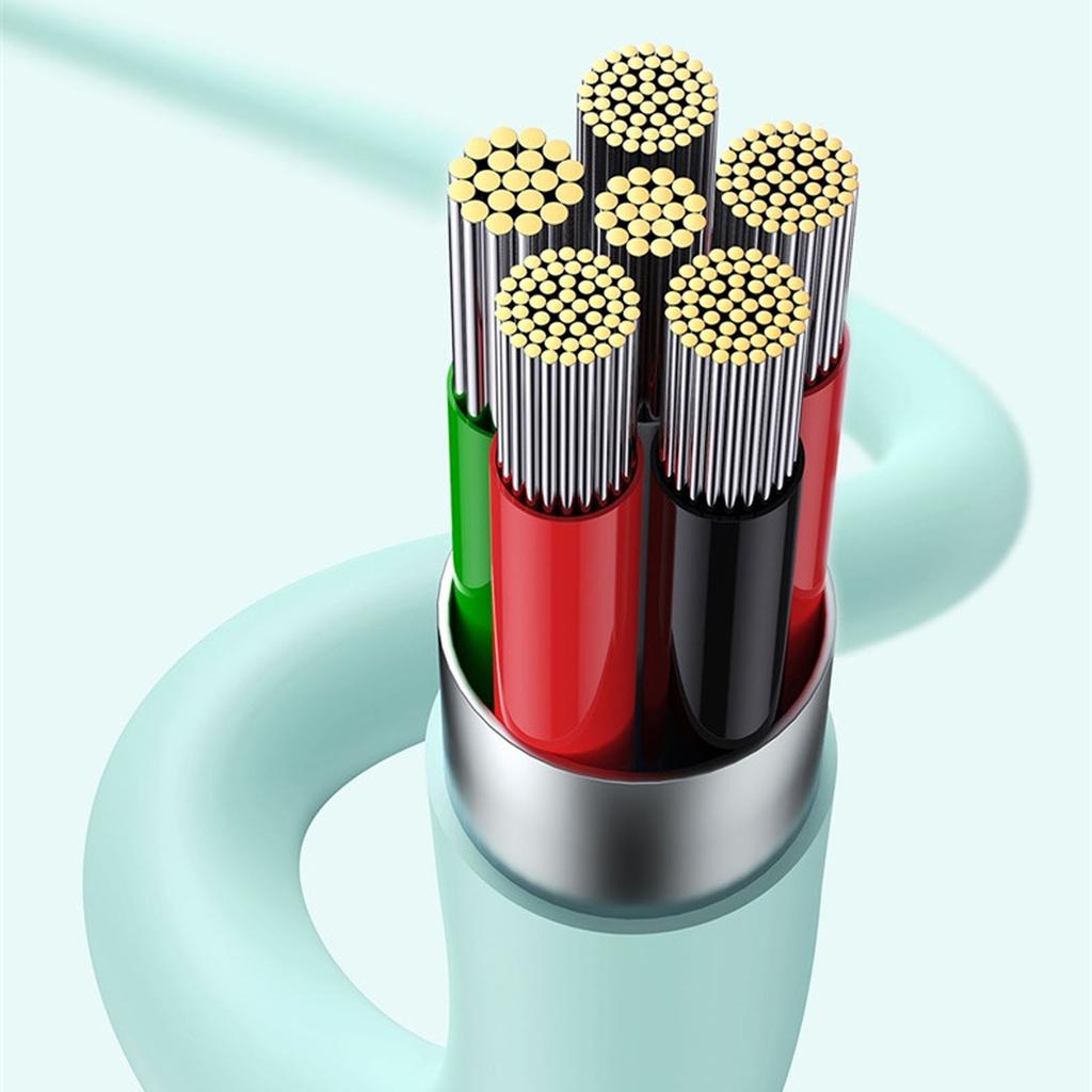 Multi Charging Cable 2 In 1 USB To USB Type C USB Charging Cable Cord Splitter Cable for Phones Tablets 6A 100W