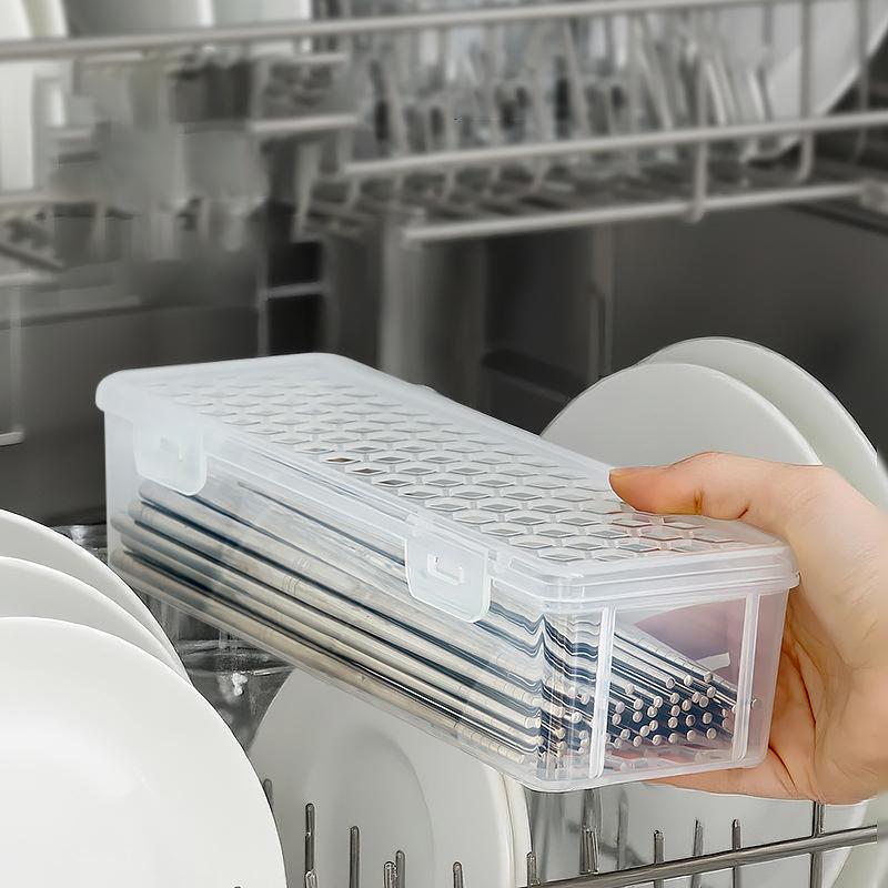 Dishwasher Basket Cutlery Fork And Chopsticks Cutlery Draining Storage Basket Household Storage Supplies