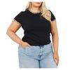 Womens/Ladies Leopard Print Plus T-Shirt