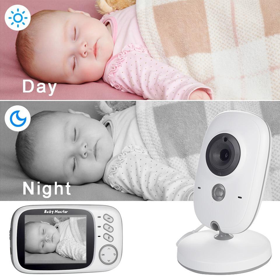VB603 Video Baby Monitor 2,4G Wireless mit 3,2 Zoll LCD 2 Weg Audio Sprechen Nachtsicht Überwachung Sicherheit Kamera babysitter