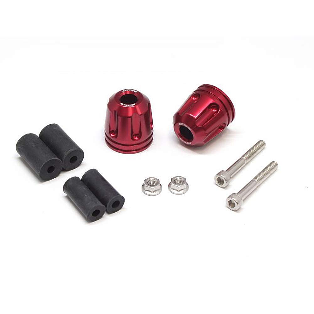 ACTIVE Aluminum Bar End Revolver Red 60800109 33-L35