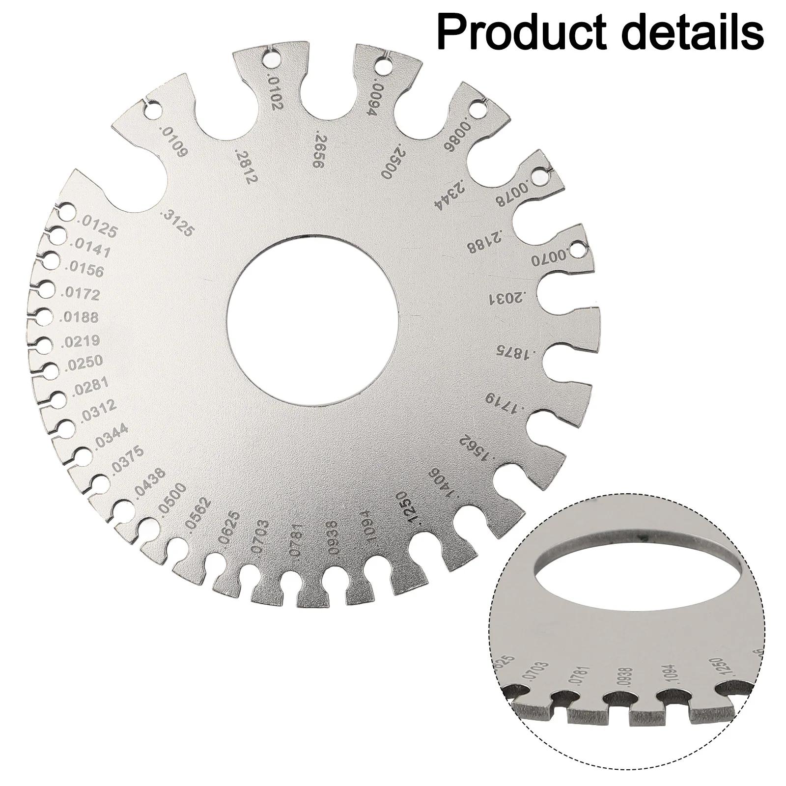 As Pictures Show Metal Sheets Measurement Tool Clear Scale Wire Gauge Tool Dual-Sided Gauge Accurate Measurement Tool