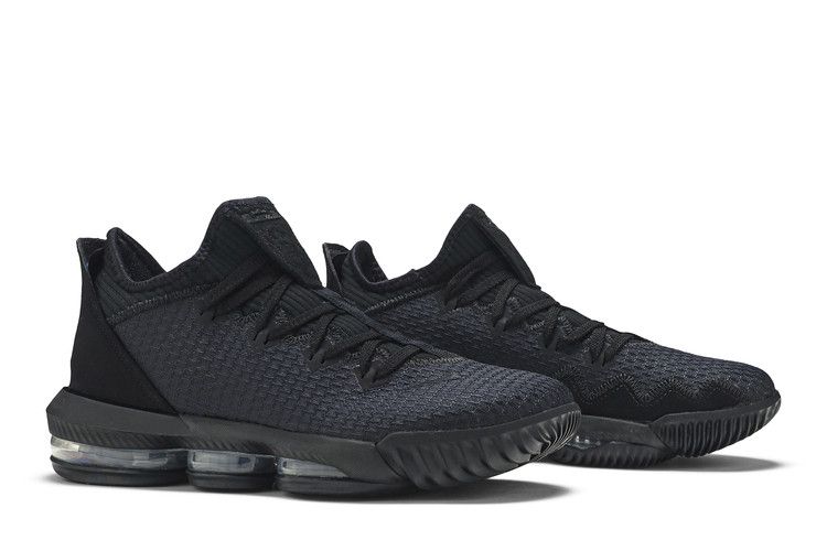 Men's Sneakers Nike LeBron 16 Low Triple Black Black/Black-Black