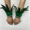 Elegant Feather Wrist Cuffs for Women Photography for Medieval Feather Bracelet Halloween Cosplay and Evening Dresses