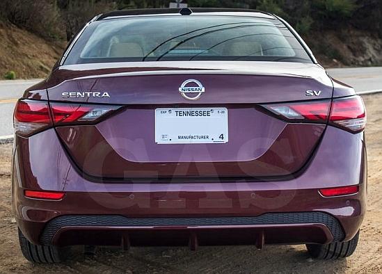 Nissan Sentra 2020+ Listwa Chrom Na Klapę
