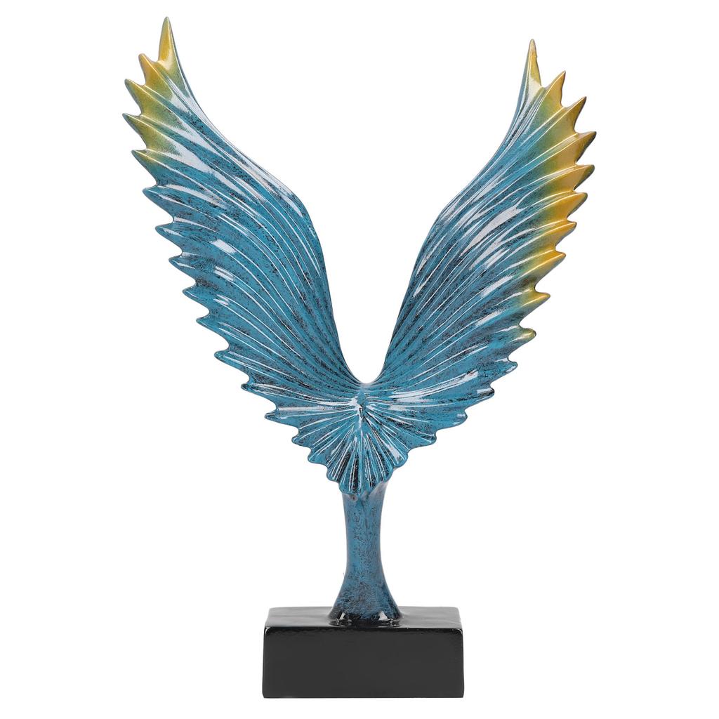 Resin Craftwork Sculpture Decoration Desktop Ornament Abstract Eagle Home Decor