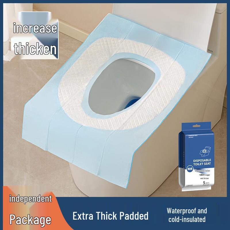 Yicang 3-Layer Disposable Warm Cotton Toilet Seat Covers