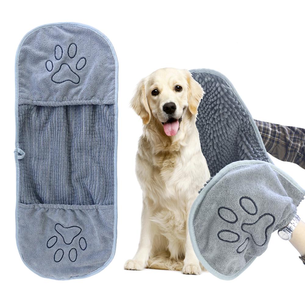 Customized Cleaning Grooming Pets Big Best Hand Fast Absorb Pocket Drying Supper Absorbent Towels