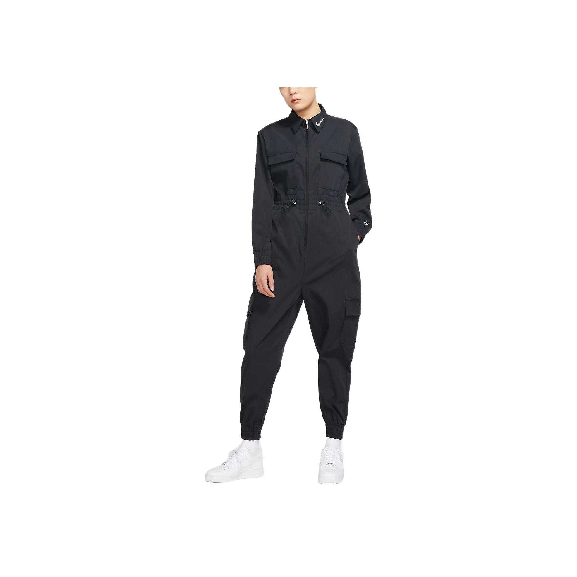 Nike Women s Sportswear Utility Jumpsuit Black FB1917-010 XL
