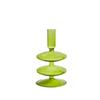 Decorative Candle Holders Colorful Glass Flower Vase for Home Decoration Wedding Decoration Centerpieces Candlestick Gift