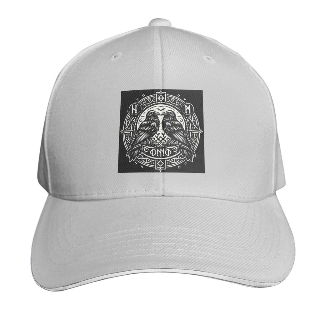 Nordisk Viking Skandinavisk Odin Symbol Keps Mode Casual Basebollkepsar Justerbar Hatt Hip Hop Sommar Unisex Basebollkepsar