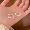 Vielseitiger Geometrischer Offener Bandring für Damen - Elegant, Stapelbar, Modisch