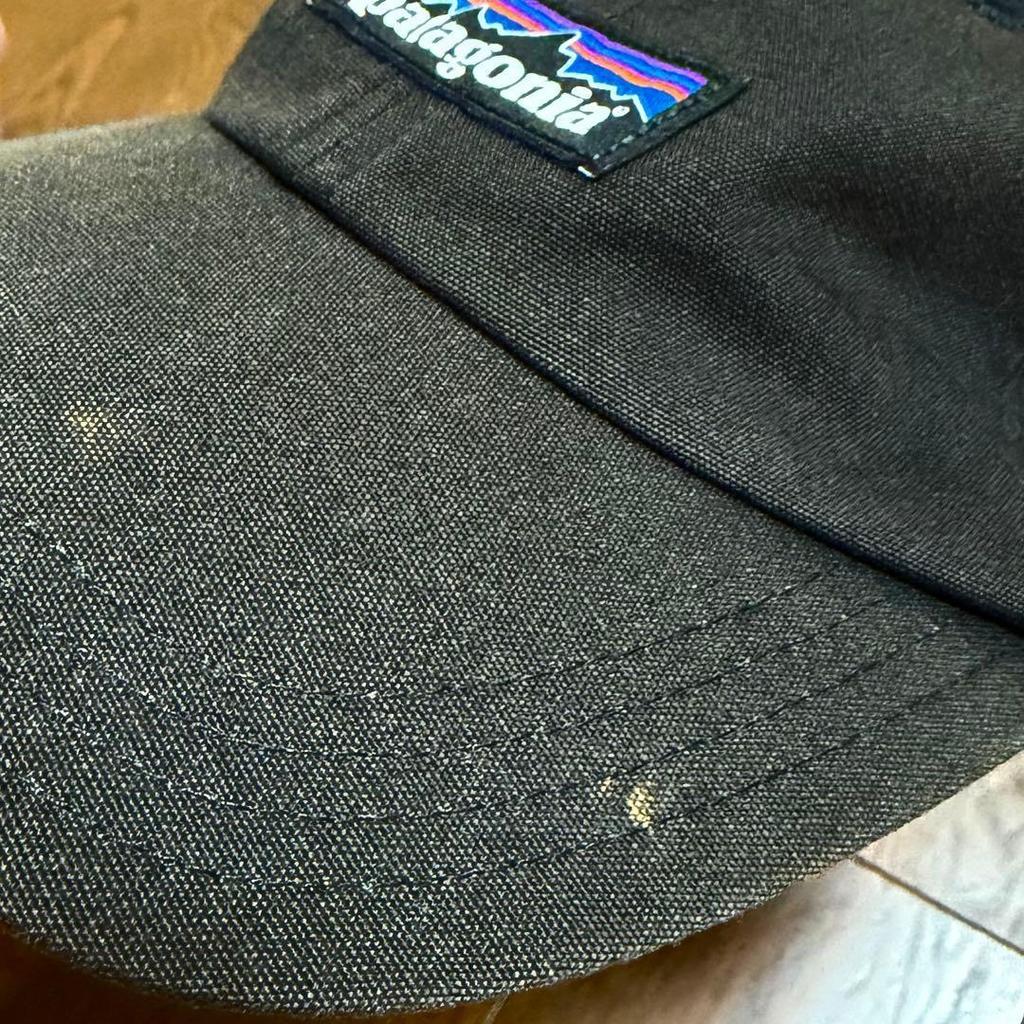 Used Patagonia Patagonia P-6 Label Trad Cap Black