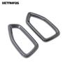 Side Front Air Condition Vent Outlet Cover Trim For Hyundai Santa Fe 2018      Carbon Fiber Car Accessories