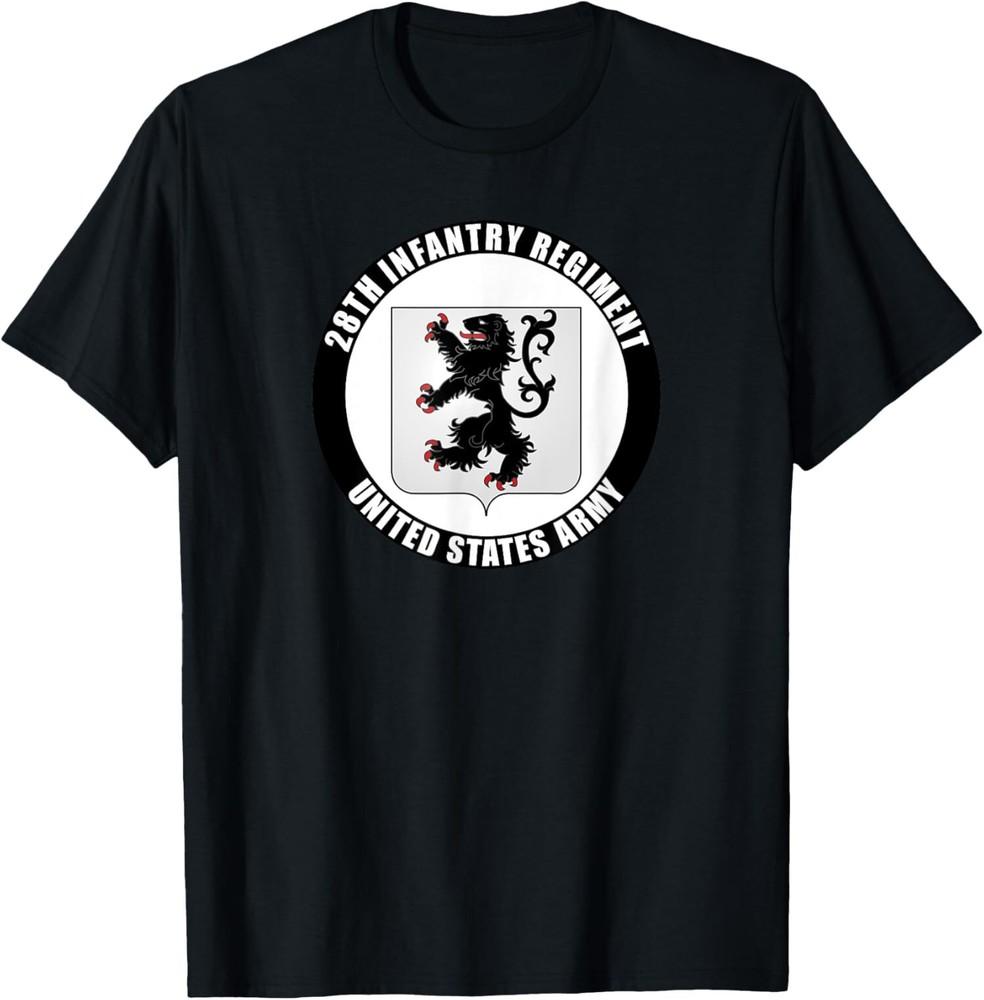 NEW 28th Infantry Regiment US Army Veteran Military Tee Shirt S-4XL Unisex T-Shirt S