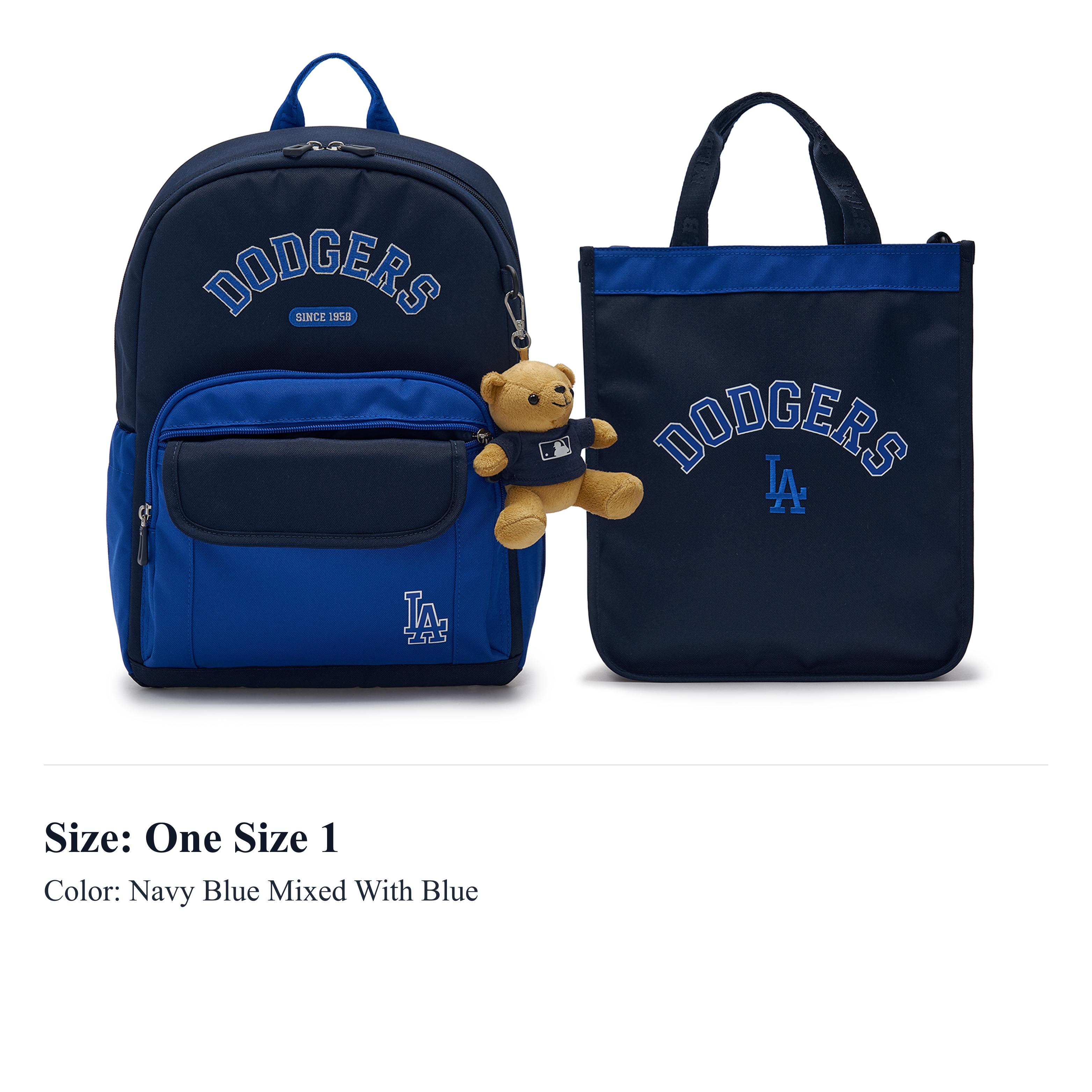 MLB Polyester 2 in 1 Backpack Regular Mens Marine Blue Blue 7ABKV014N-07BLS One Size 1