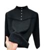 1011 new autumn and winter fleece semi-turtleneck fashion bottoming shirt women's integrated fleece sweater women's knitted clothes