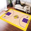 OEING Lakers Basketball Court Area Rug