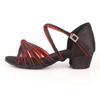 Children Dance Shoes for Girls Ballroom Latin Ladies Modern Tango Dancing Women Salsa Sandals