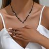 Elegant Bridal Necklace and Earring Set: Fashionable and Versatile Jewelry