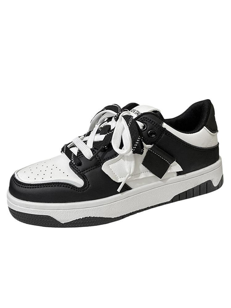 American Style Black Skate Shoes: Versatile, Breathable, Casual Sneakers for Men & Women