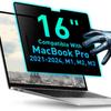 Magnetic Privacy Screen for MacBook Pro 14" M1, M2, M3 Anti-Blue Light Anti-Glare Laptop Screen Protector 13.6" 14" 15" 16" Blue Light Blocking Filter