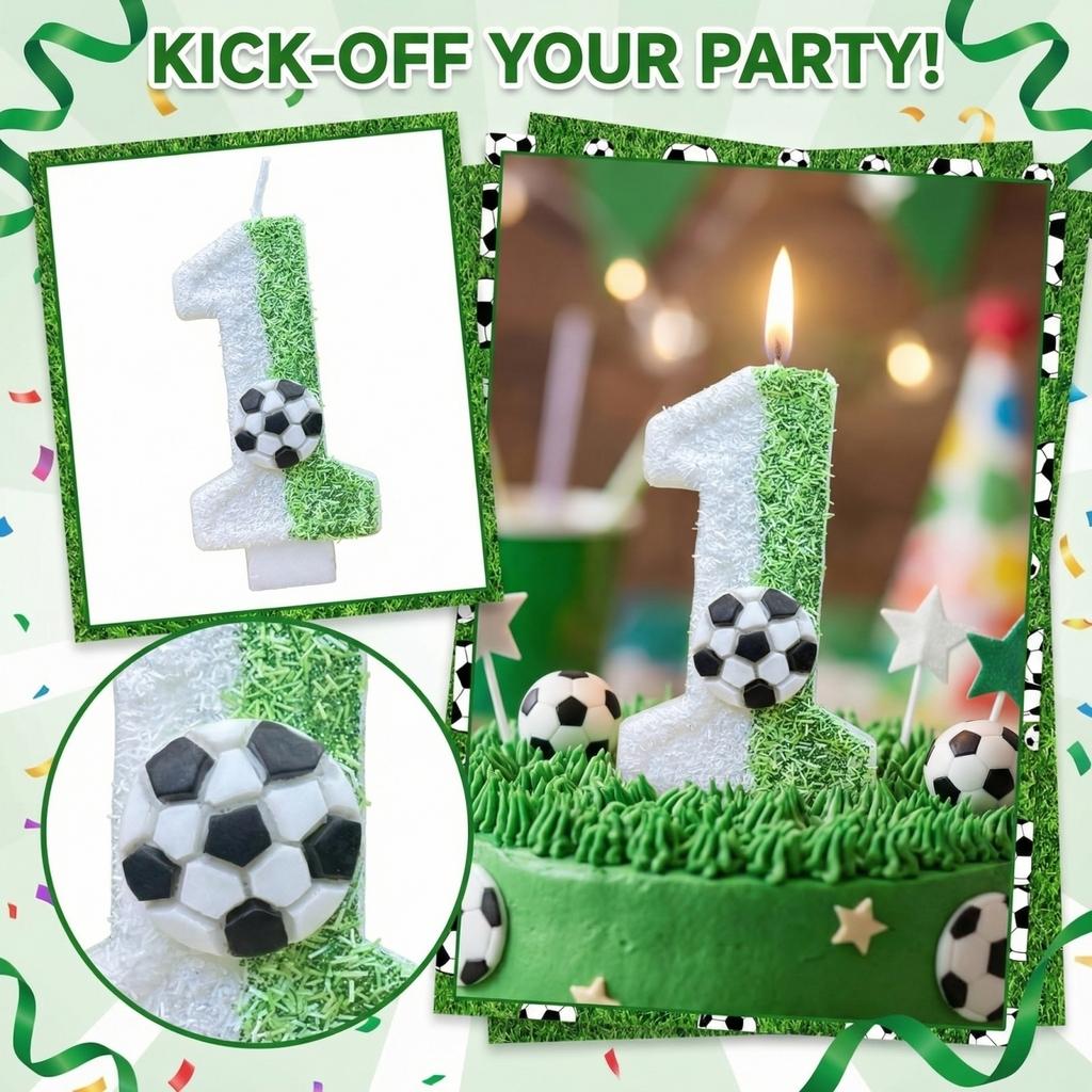 Fashion Cartoon Creative Birthday Candles Party Digital Candles
