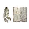May Kaji American retro headband square scarf neck shirt with cashew flower paisley silk scarf suit accessories