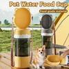 Strap Style Outdoor Water Bottle For Dogs Portable Dog Water Bottle Pet Companion Cup Outdoor Drinking Cup For Dogs