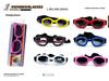 Bloomberg Dog Goggles Sunglasses - Small Size, UV Protection Fashion Pet Eyewear