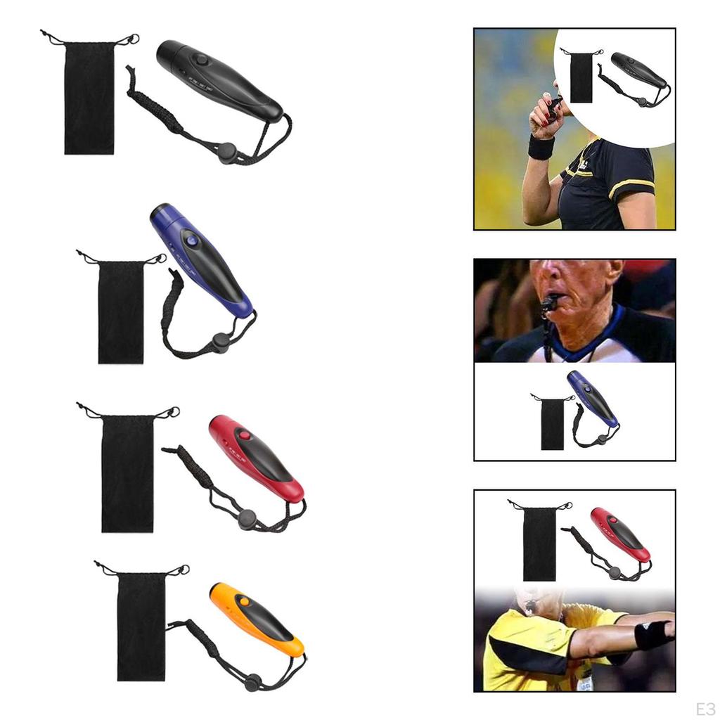 3 Tone Handheld Whistle with Lanyard for Emergency Situations