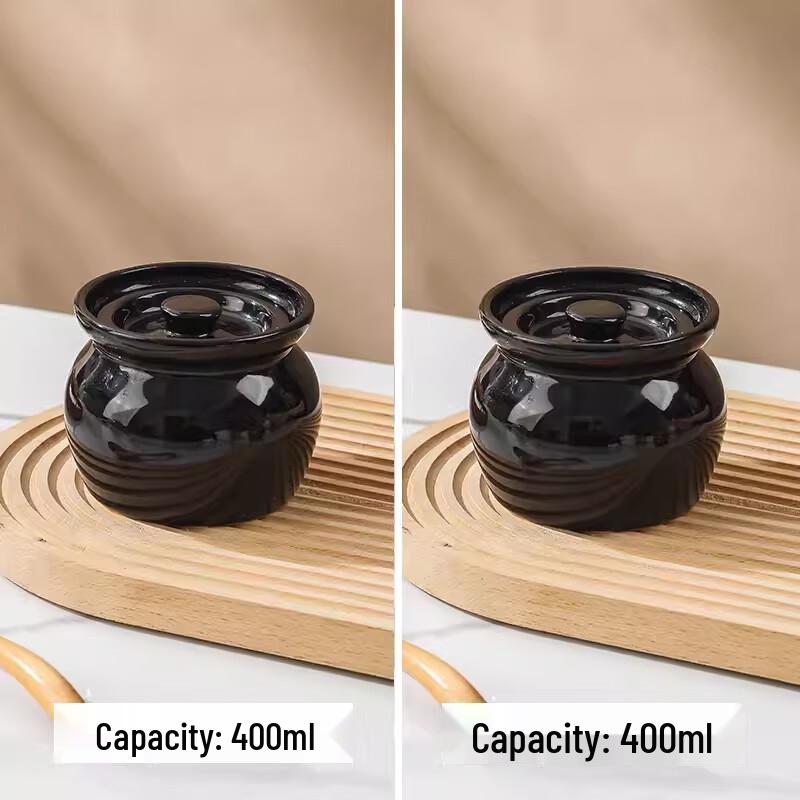 Lilang Ceramic Double Boiler Stew Pot Set
