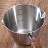 With Scale Espresso Measuring Cup Walnut Handle Coffee Pouring Cup Dosing Cup  Restaurant
