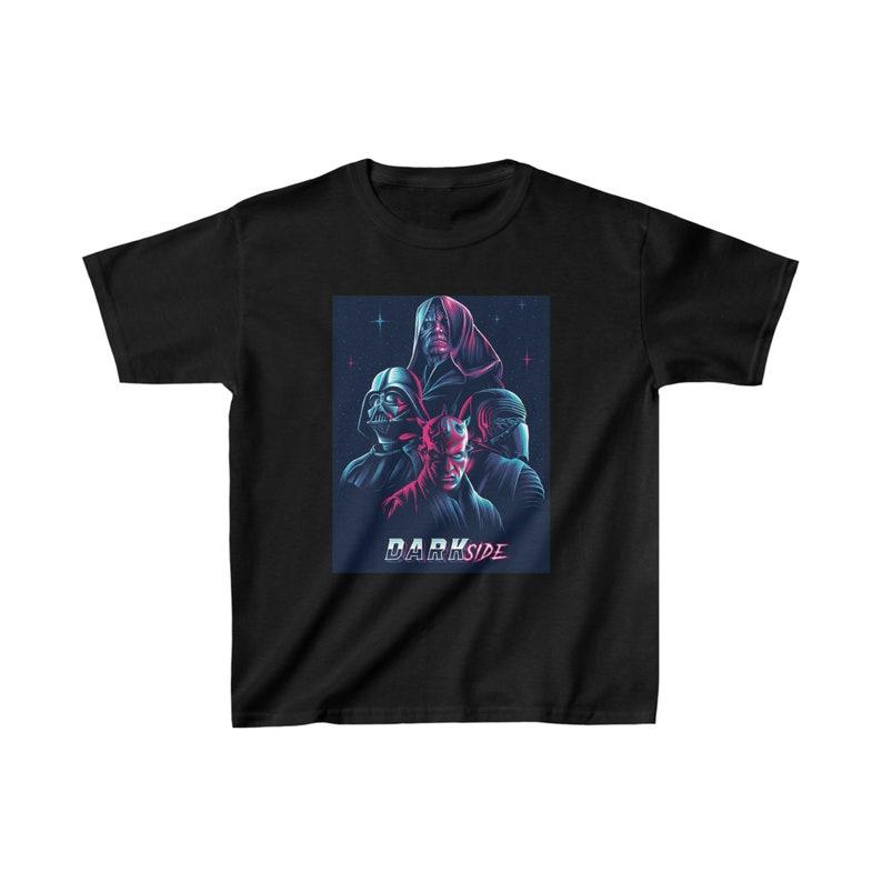 Star Wars Kids Cotton T-Shirts - Dark Side Sith Lords 160