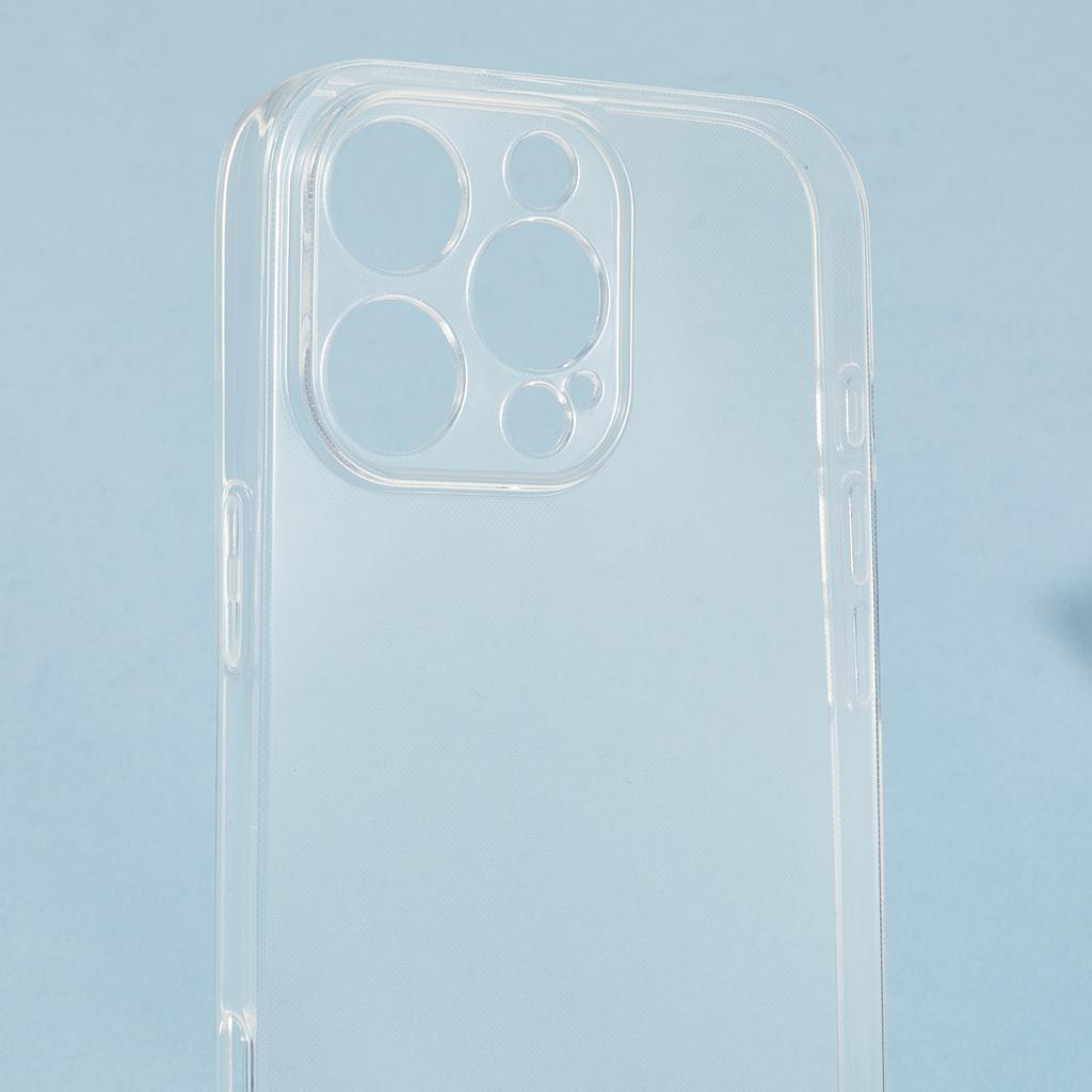 For iPhone 16 Pro Case 1.2mm Ultra Thin Crystal Clear TPU Phone Cover
