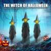 Halloween Up Light Witches Ghost Decoration Voice Activationlamp Outdoor Light