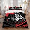 3pcs Set Wolf Pack 1 Quilt Cover + 2 Pillowcases, All Seasons Bedroom Setting, Perfect for Home and Dorm Decor A158