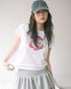 HAVISM Hvsm Rose S/S Tee(White)