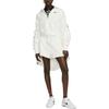 (WMNS) Nike Sportswear Phoenix Fleece 1/2-Zip Cropped Sweatshirt 'White' Women's DQ5768-133
