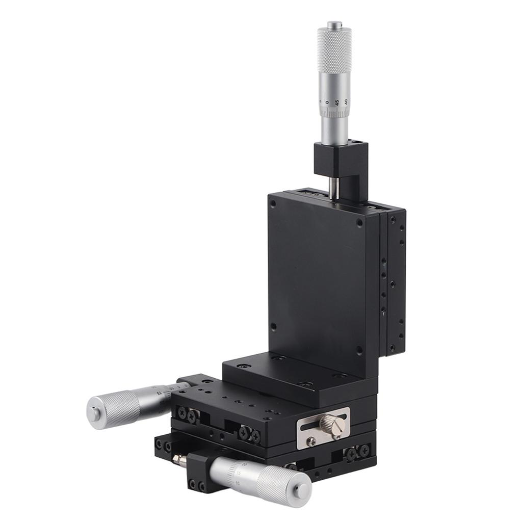 SEMXYZL80 ACR XYZ High Accuracy Lift Linear Motion Manual Stage Fine Tuning Slide Table 80*80mm