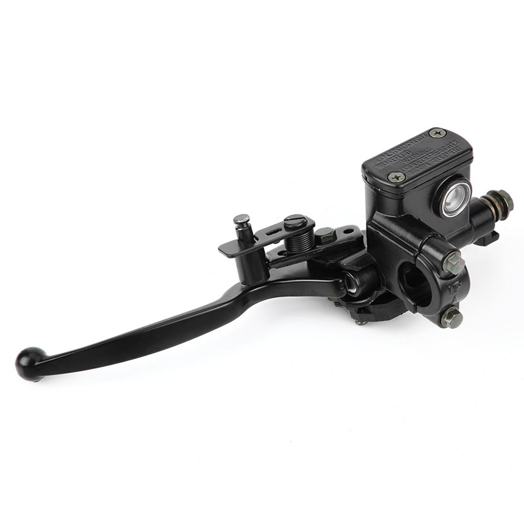 Hydraulic Rear Disc Brake Caliper System, High Strength Aluminum,   Design, Anti-Rust, Wear Resistance for Quad Dirt Bike ATV Black