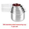 304 Stainless Steel Measuring Spoon Measuring Cup with Graduated Meter Salt Spoon Milk Powder Baking Weighing Seasoning Tool