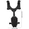 Car Phone Holder Navigation Phone Rack Cell Phone Holder Car Mirror Phone Mount Navigator Holder for Car Mirror Phone Bracket Mirror Mount Phone Stand